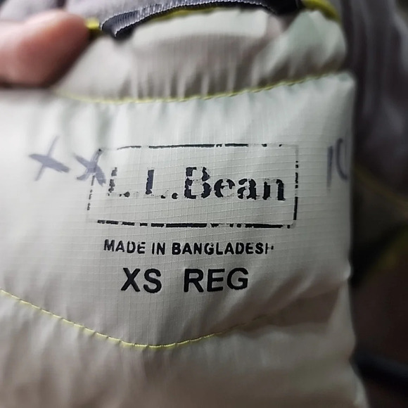 L.L. Bean Puffer Coat. Size xsmall - Picture 5 of 7